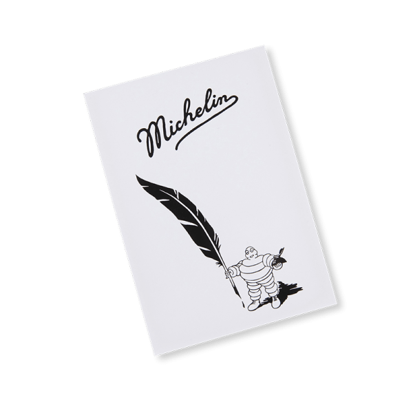 Bibendum feather notebook (1) - stationery