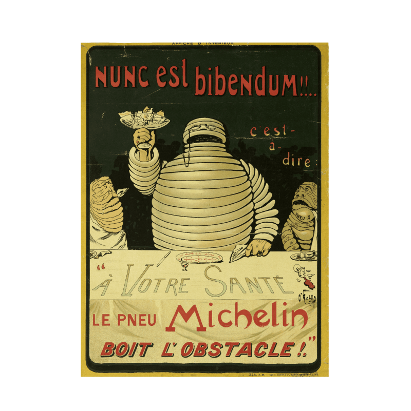 affiche nunc est bibendum - SOUVENIR
