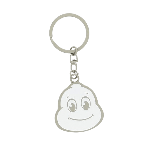 The Michelin Man metal key ring - Souvenirs Michelin