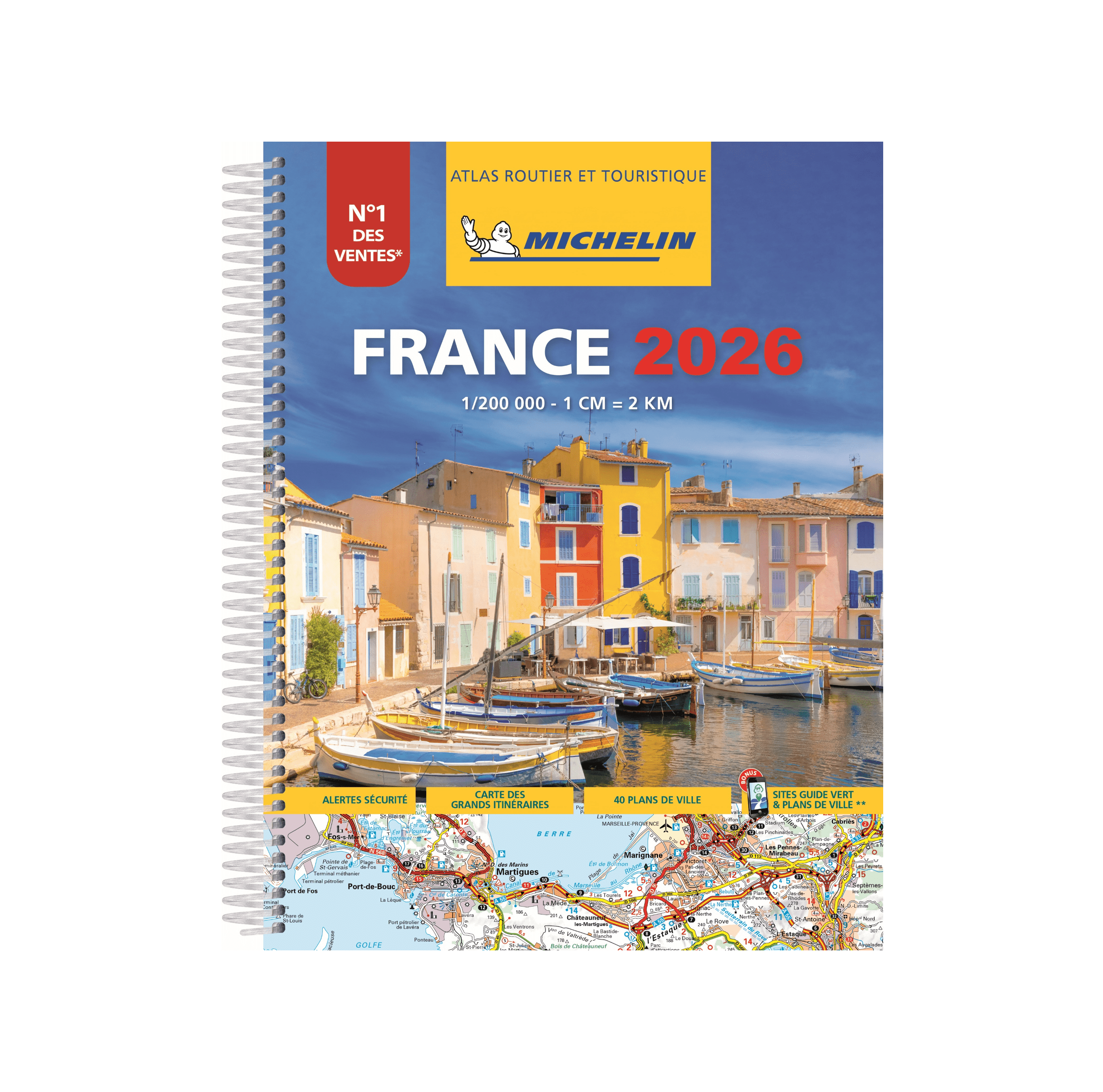 Atlas France 2026 à spirales