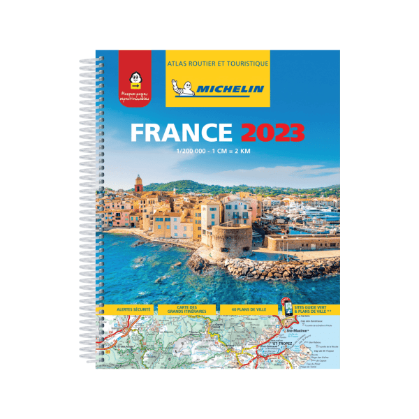 Atlas routier de la France (à spirales) 2023 - Michelin