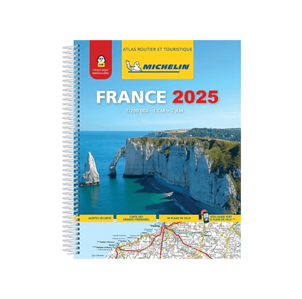 Atlas à spirales 2025 - Cartes et guides Michelin