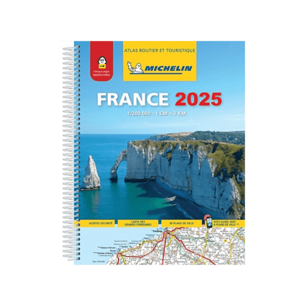 Atlas à spirales 2025 - Cartes et guides Michelin