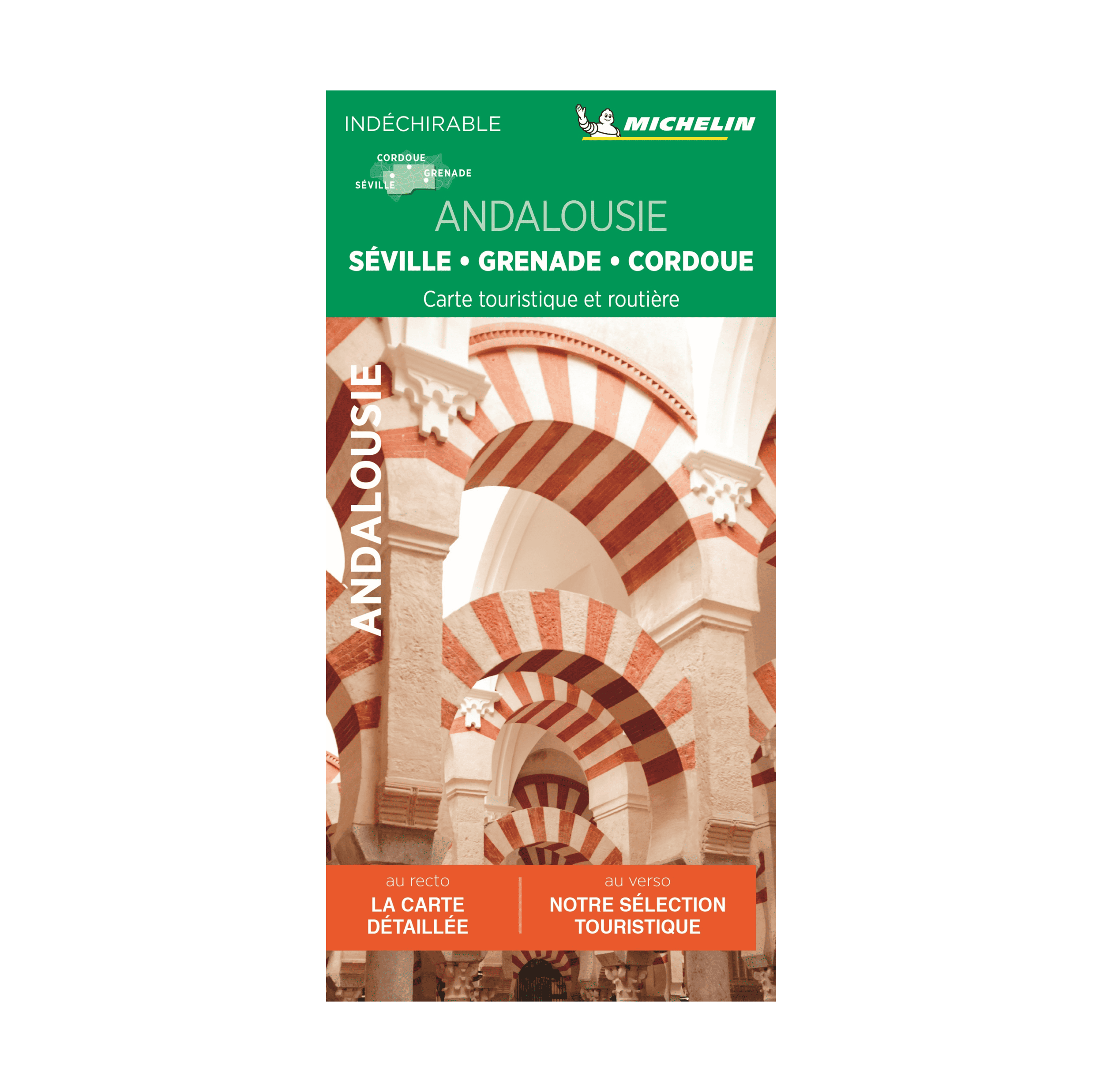 Carte Routière Touristique Andalousie - Cartes et guides Michelin