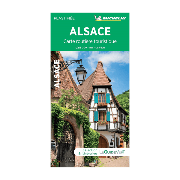 Carte Routière Touristique Alsace - Cartes et guides Michelin