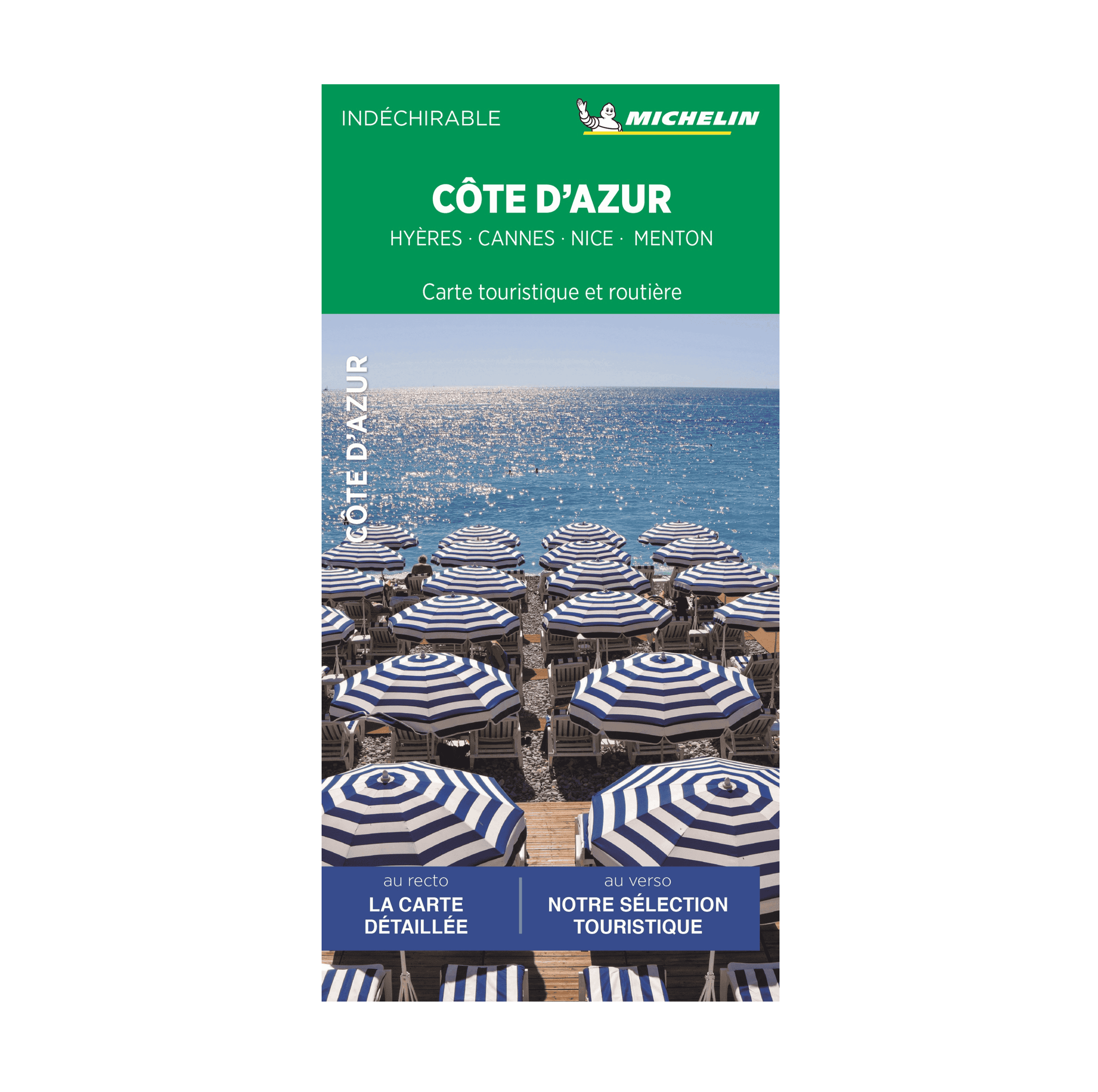 carte routière touristique Cote d'Azur - CARTES ET GUIDES MICHELIN