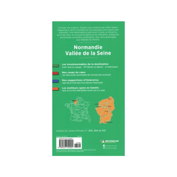 Guide Vert Normandie (Vallée de Seine) - Michelin - Boutique de l ...