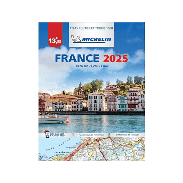 Atlas France Essentiel 2025 - Cartes et guides Michelin