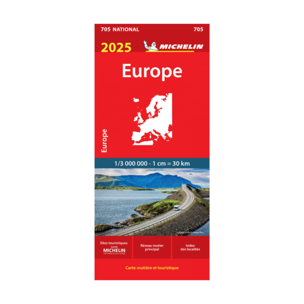 Carte nationale Europe - Cartes et guide Michelin