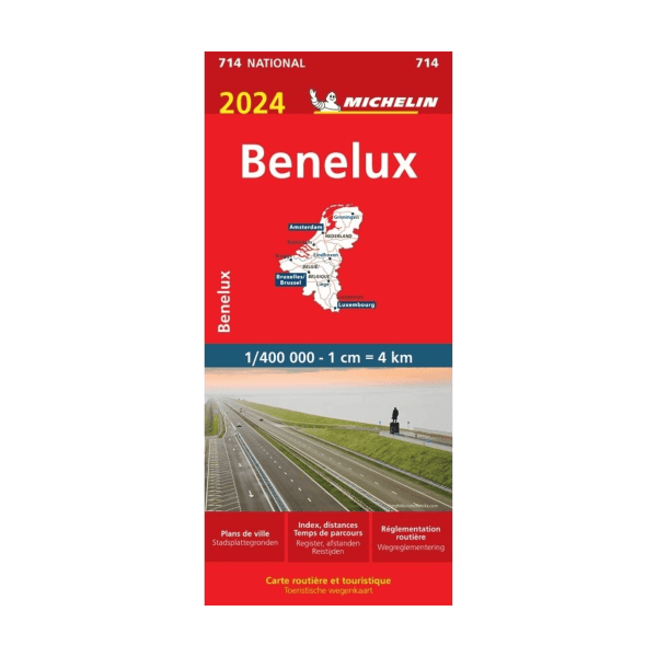 Carte National 714 BENELUX- Cartes et guides Michelin