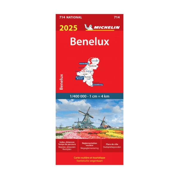 Carte Nationale 714 BENELUX - Cartes et guides Michelin