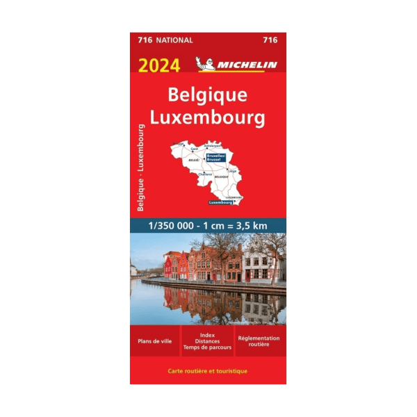 Carte National BELGIQUE- Cartes et guides