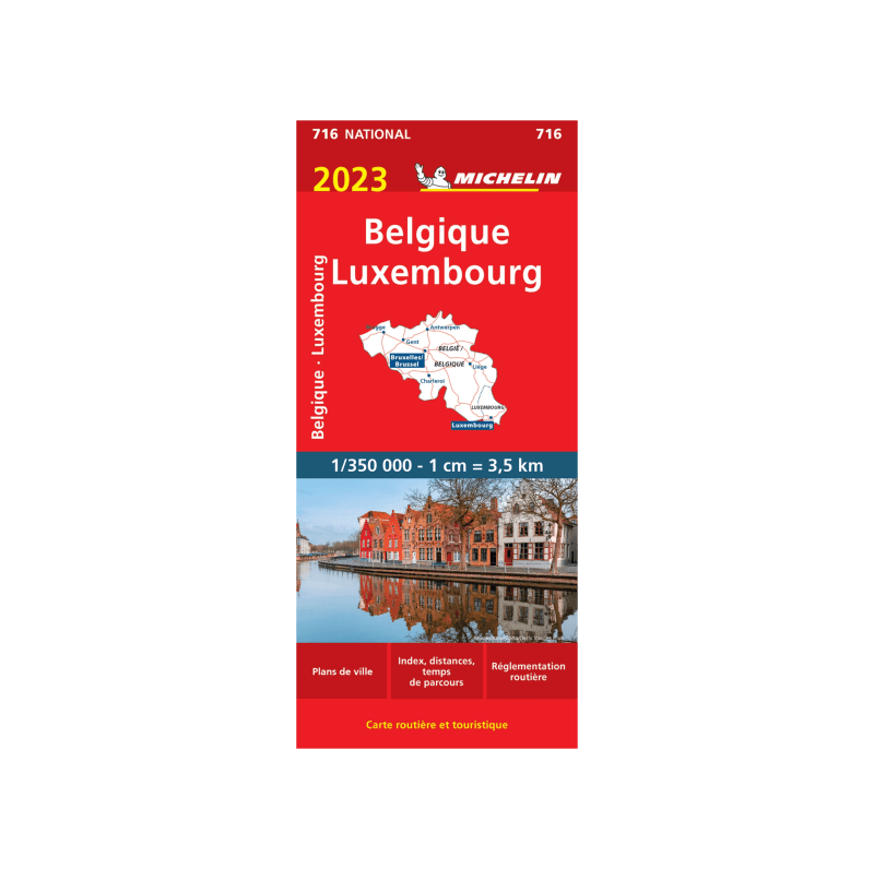 CN 716 Belgique Luxembourg - cartes et guides