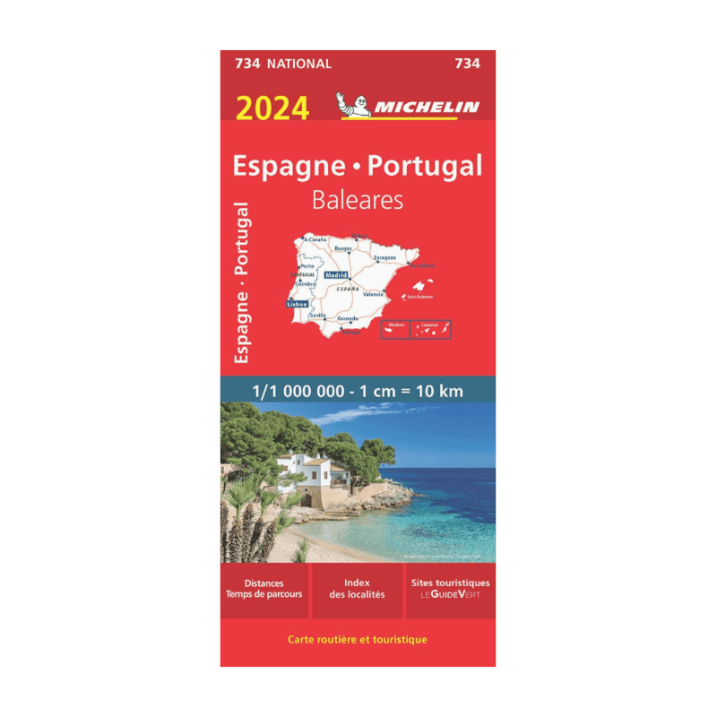 Carte National 734 ESP PORTUGAL- Cartes et guides