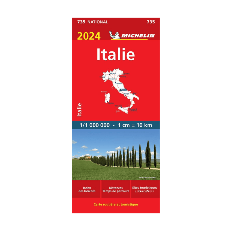 Carte National Italie- Cartes et guides
