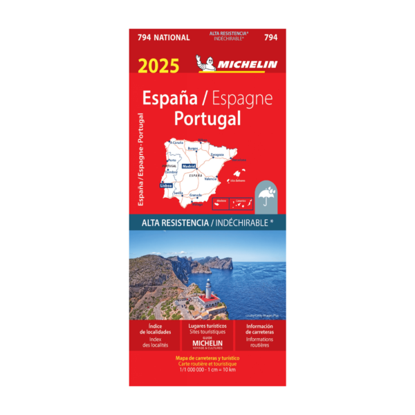 Carte national 794 ESP PORTUGAL INDE - cartes et guides Michelin