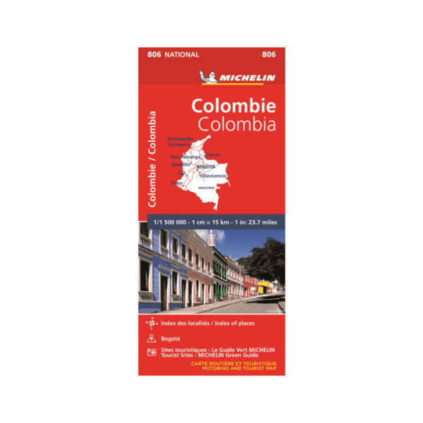 CN Colombie 806 - CARTES ET GUIDES MICHELIN