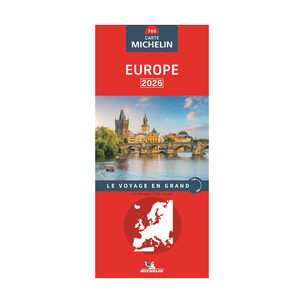 Carte nationale Europe - Cartes et guide Michelin