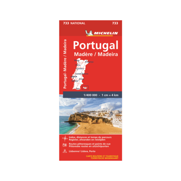 CN Portugal Madère 733 - CARTES ET GUIDES MICHELIN