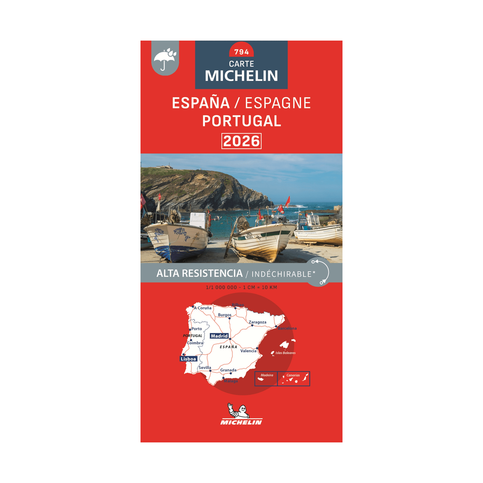 Carte national 794 ESP PORTUGAL INDE - cartes et guides Michelin