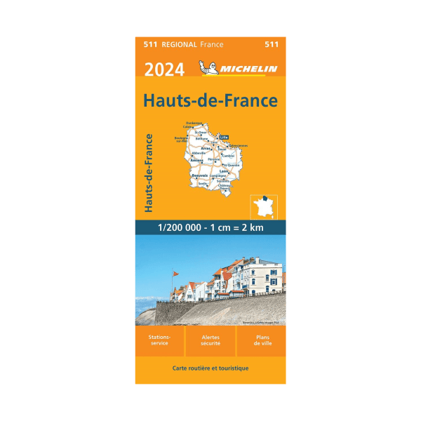 Carte régional HAUTS DE FRANCE- Cartes et guides