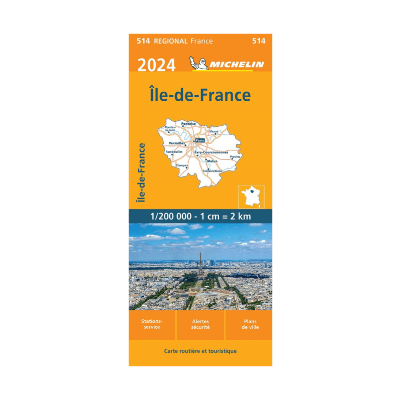 Carte régional  ILE DE FRANCE - Cartes et guides