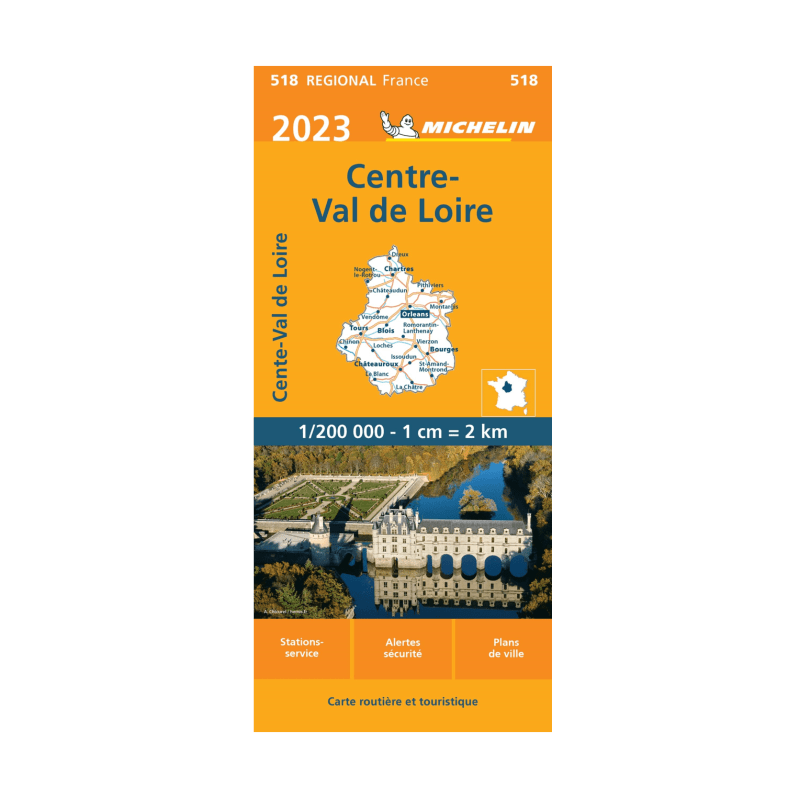 CR 518 Centre Val de Loire - cartes et guides