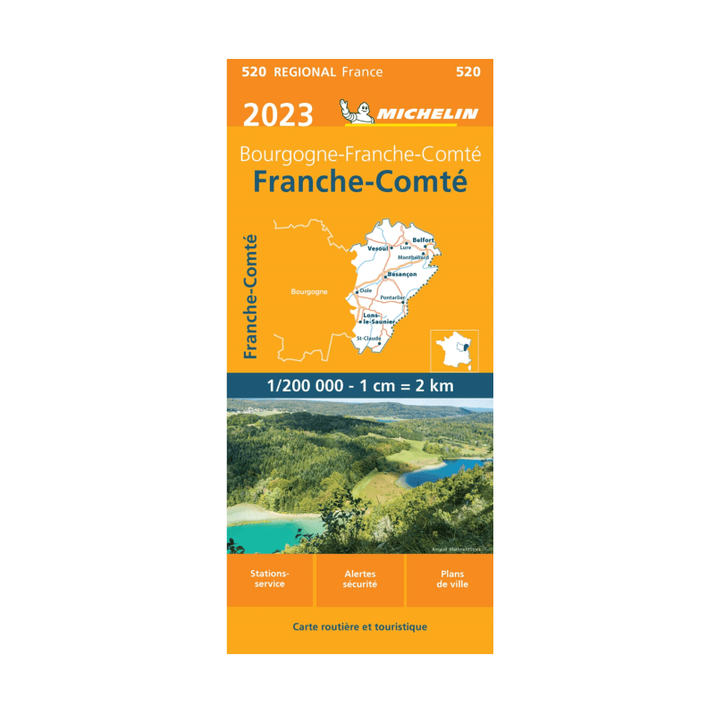 CR 520 Franche Comté - cartes et guides