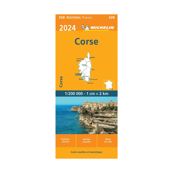 Carte régional Corse - Cartes et guides Michelin