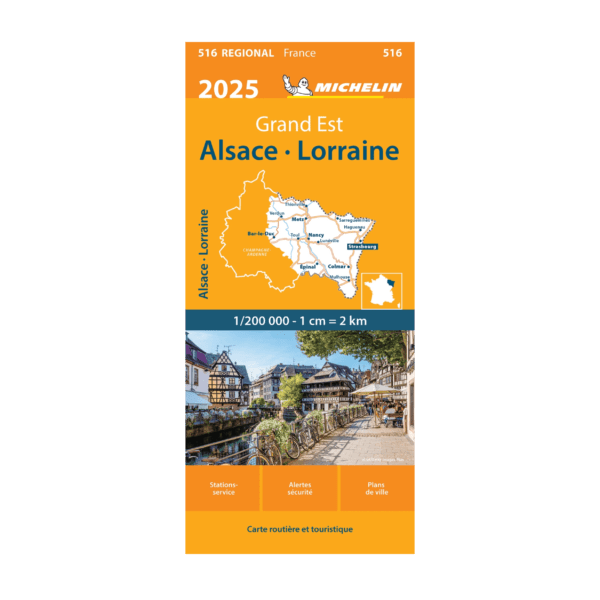 CR ALSACE LORRAINE 2025 - Cartes et guides Michelin