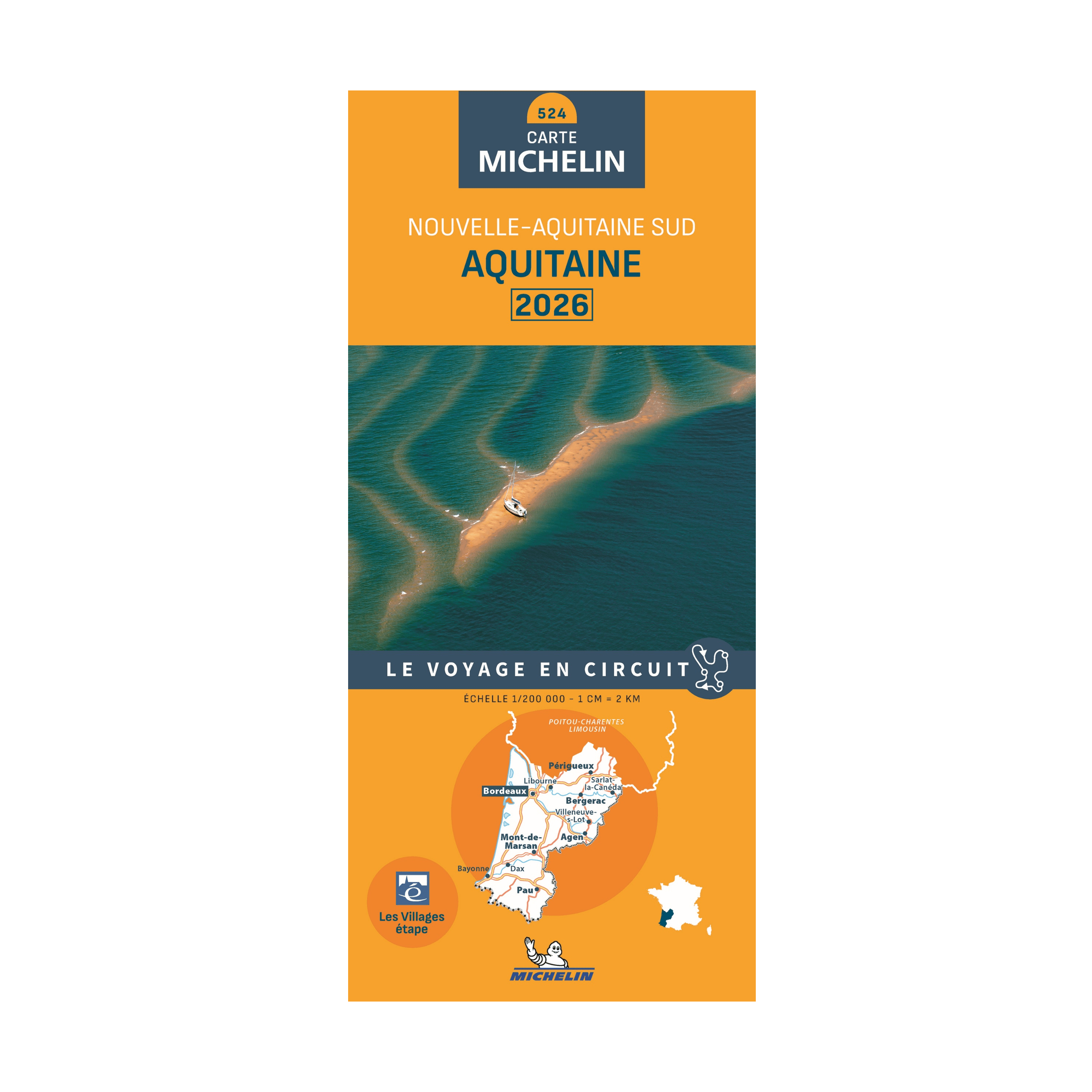 CR AQUITAINE 2026 - Cartes et Guides Michelin