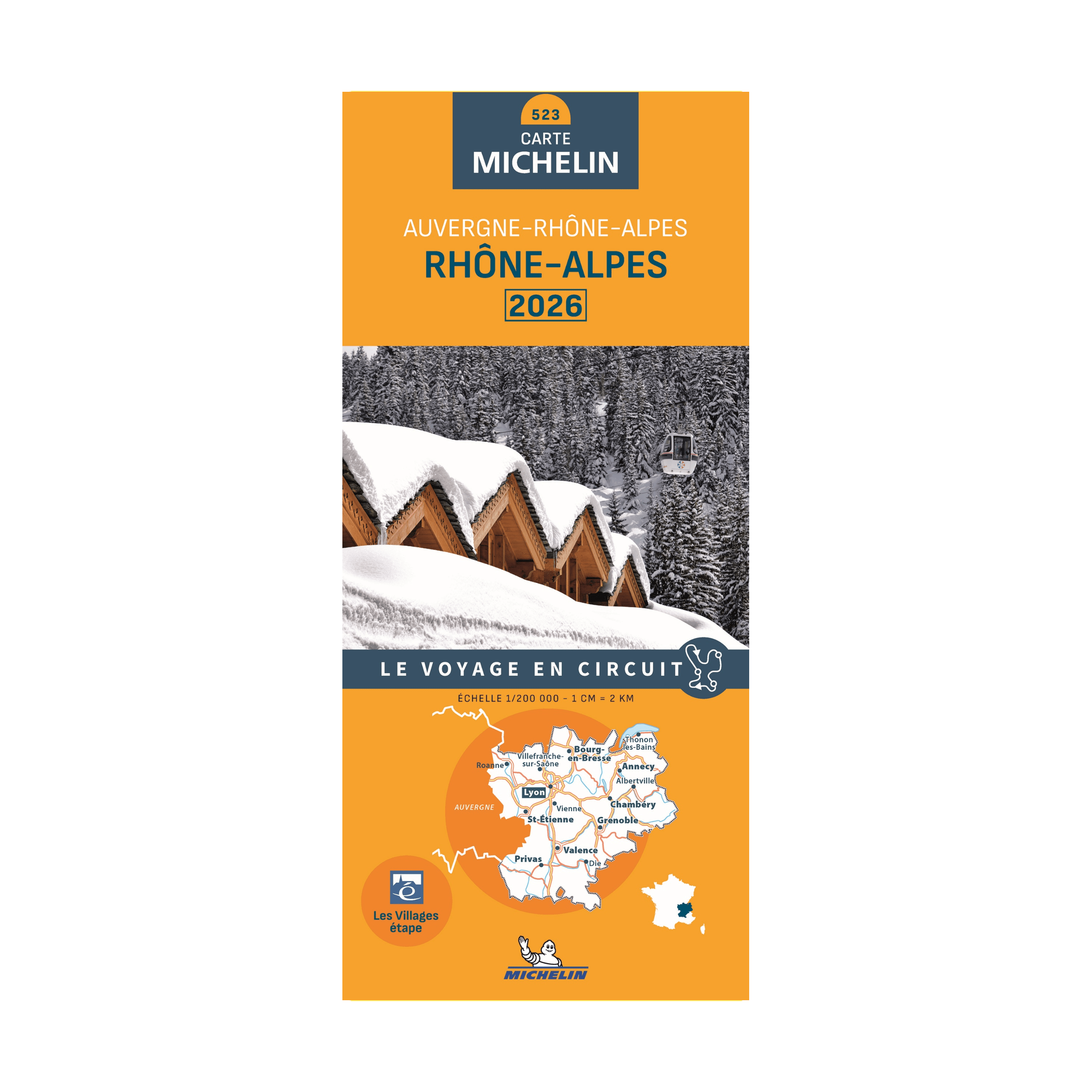 CR RHONE ALPES_2026 - Cartes et guides Michelin