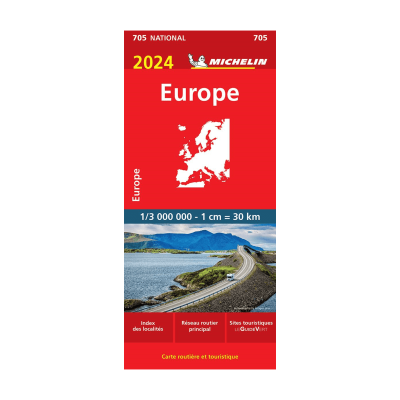 Carte Nationale Europe - Cartes et Guides Michelin