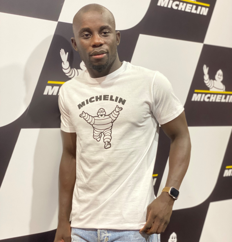 TEE SHIRT HOMME MICHELIN BLANC - habillement