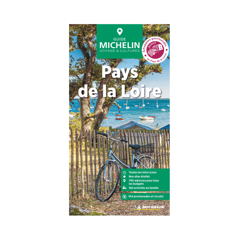 GD PAYS DE LA LOIRE- cartes et guides Michelin