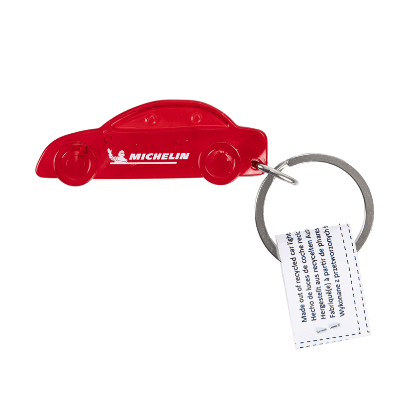 porte clé Michelin voiture rouge 1 - souvenir