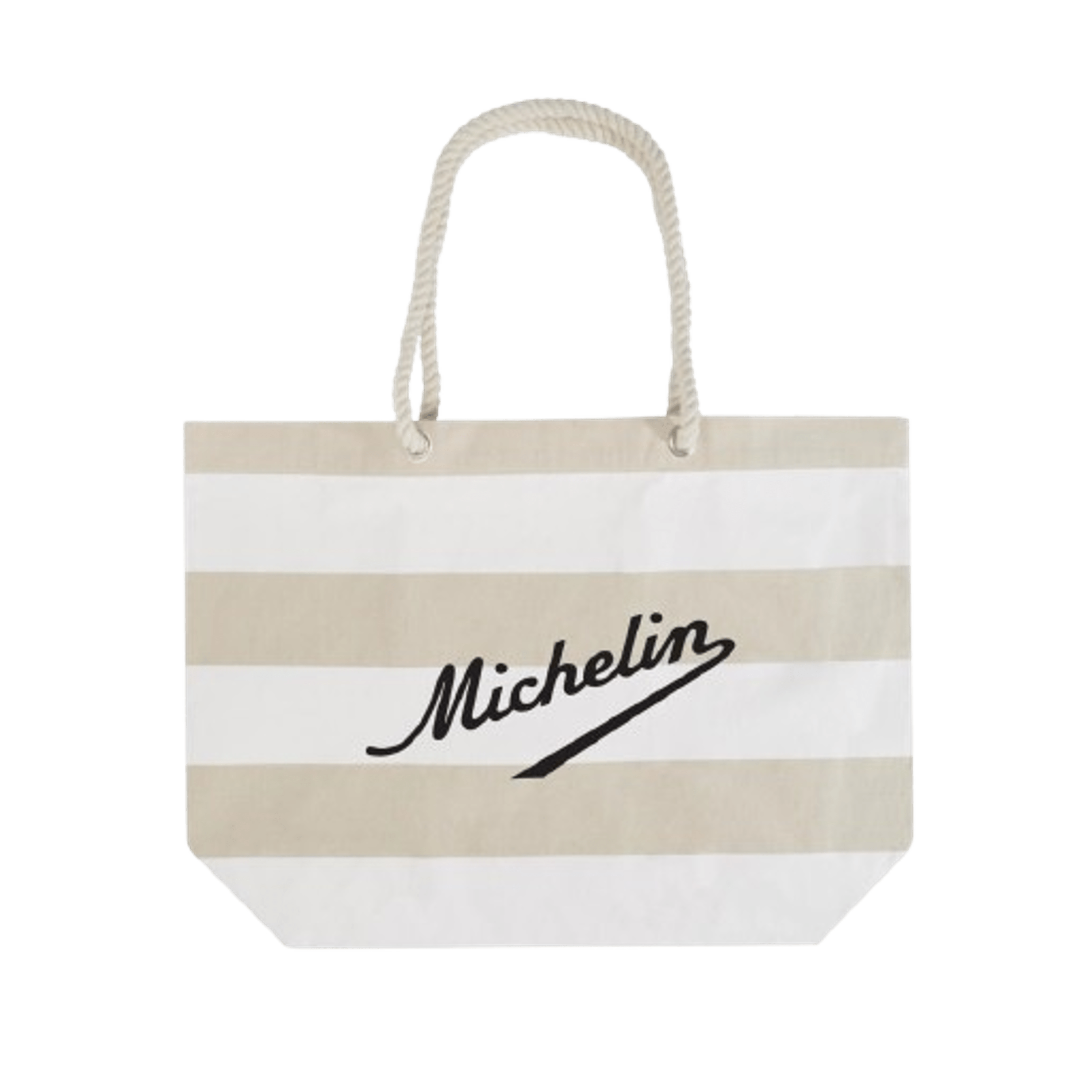 sac de plage michelin beige - accessoires