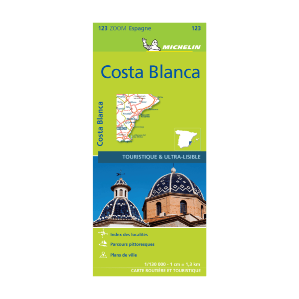 Carte Zoom Costa Blanca - Cartes et guides MIichelin