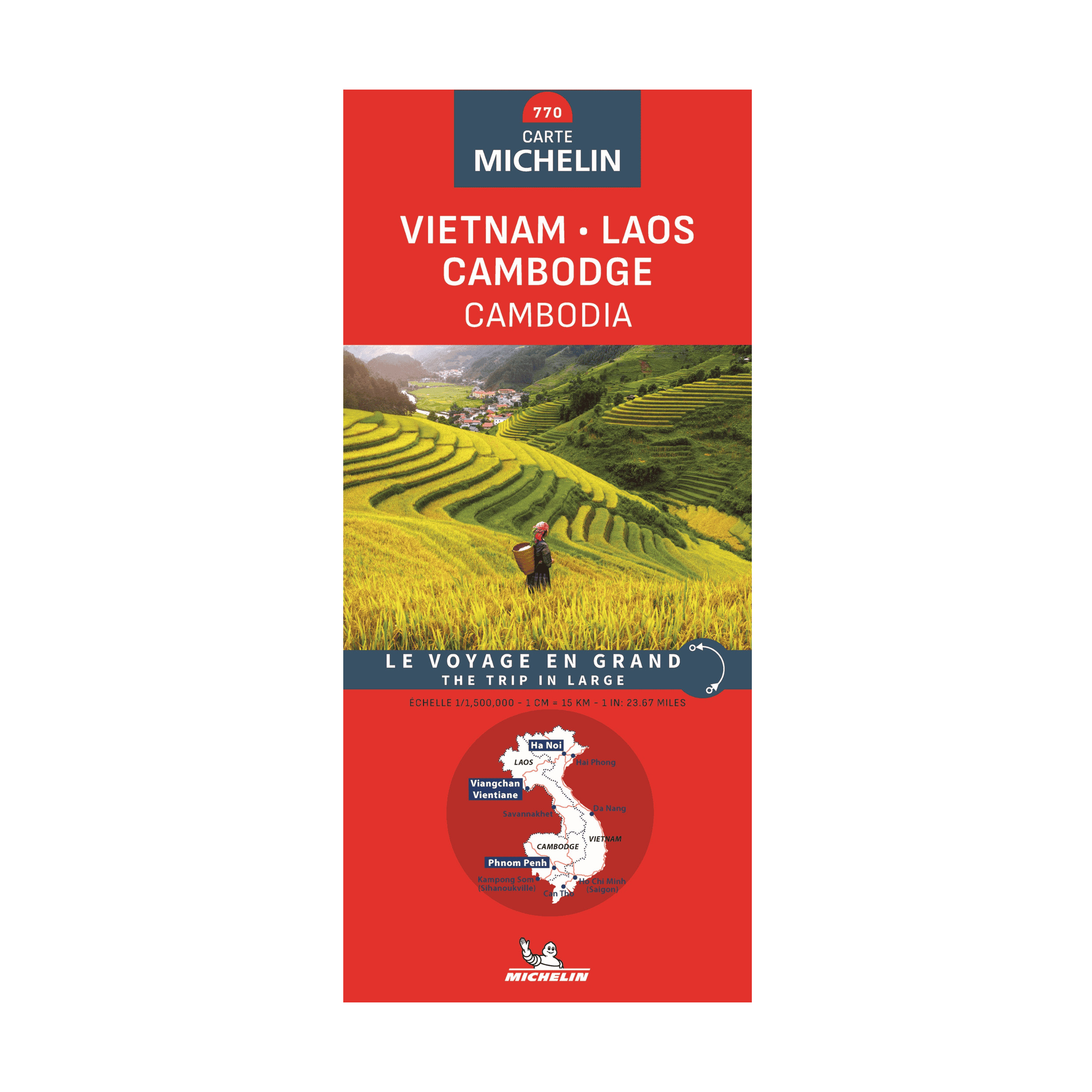 Carte Nationale VIETNAM - Cartes et guides Michelin