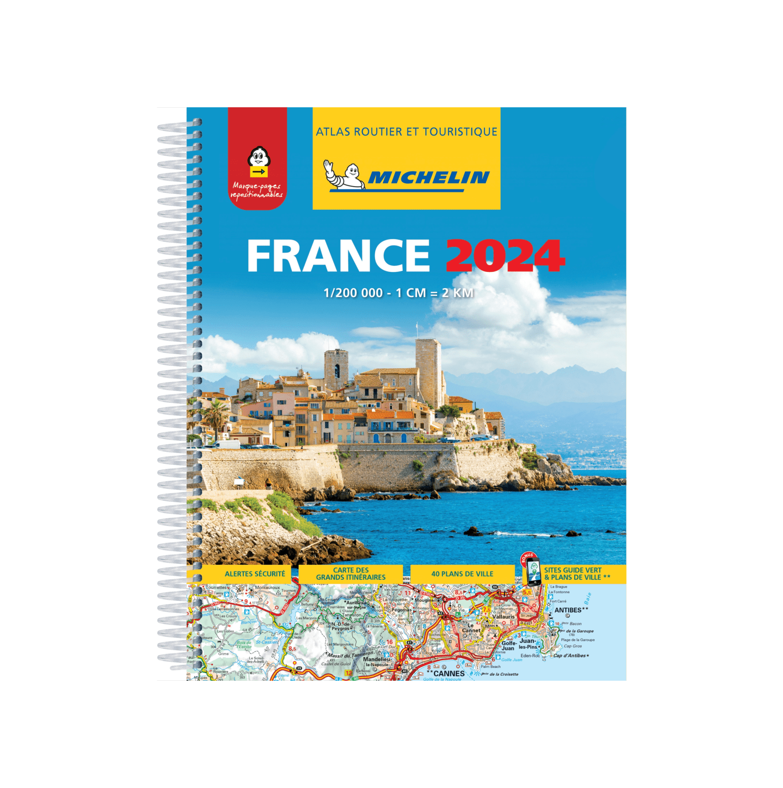 Atlas routier de la France (à spirales) - Michelin - Boutique de l ...
