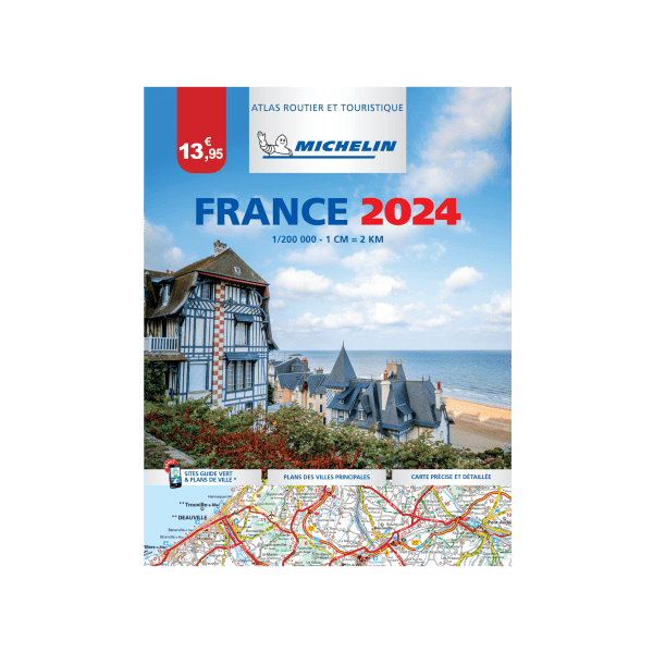 Atlas Routier essentiel France 2024 - cartes et guides Michelin