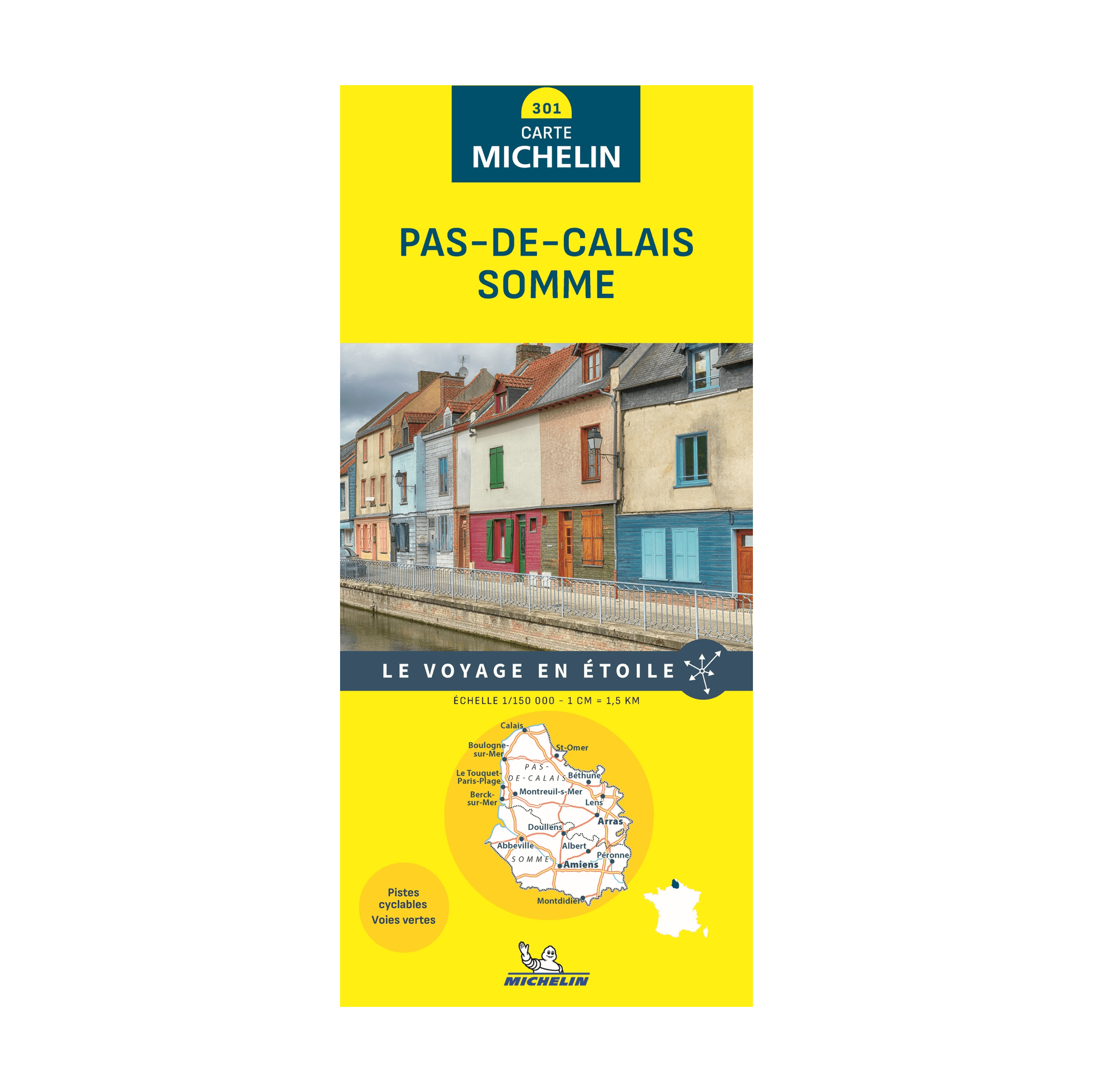 CD 301 Pas de Calais - CARTES ET GUIDES MICHELIN