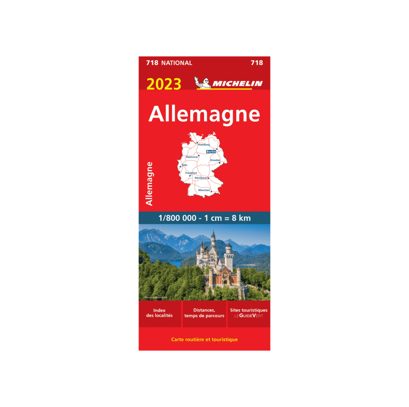 CN 718 Allemagne - cartes et guides