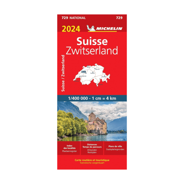 Carte National 729 SUISSE- Cartes et guides Michelin