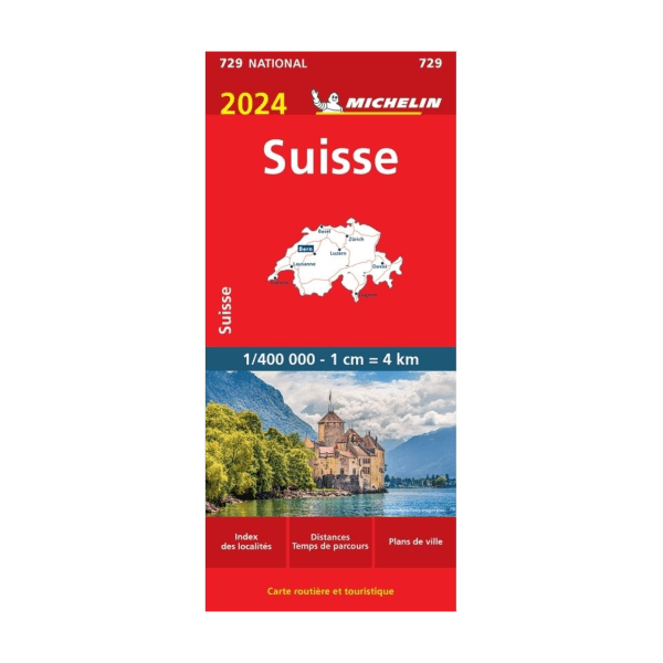 Carte National 729 SUISSE- Cartes et guides Michelin