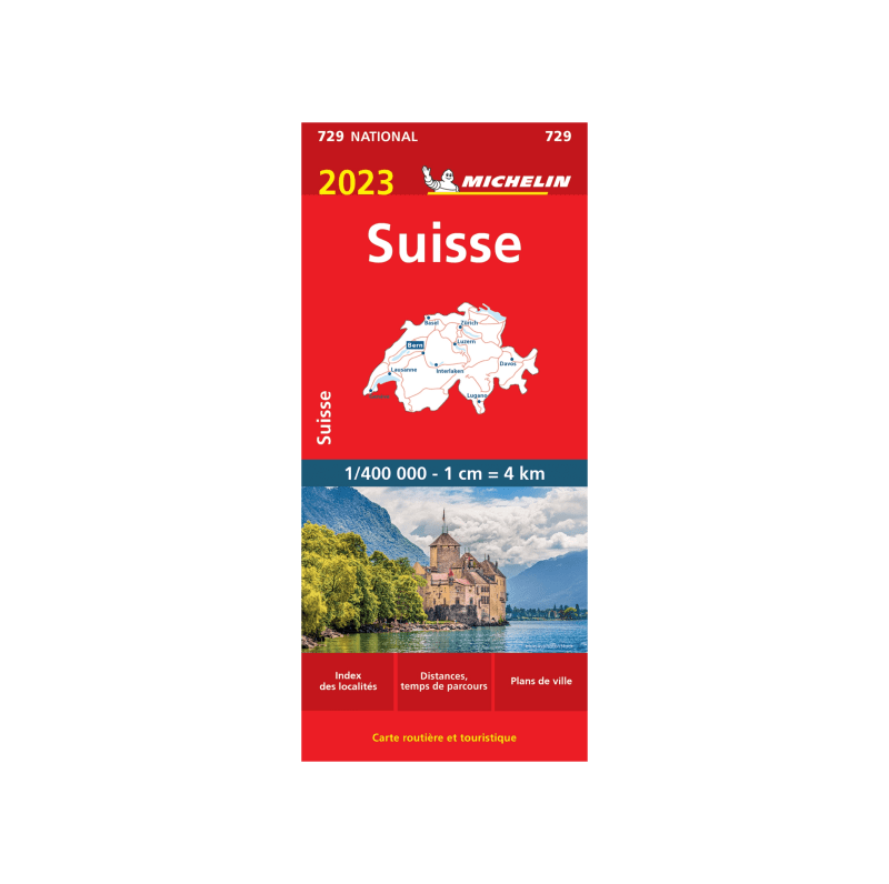 CN 729 Suisse - Michelin cartes et guides