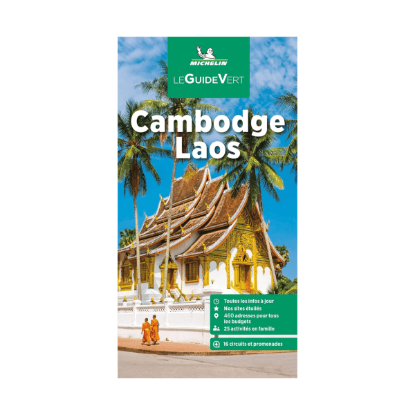 Guide Vert Cambodge- Cartes et Guides Michelin