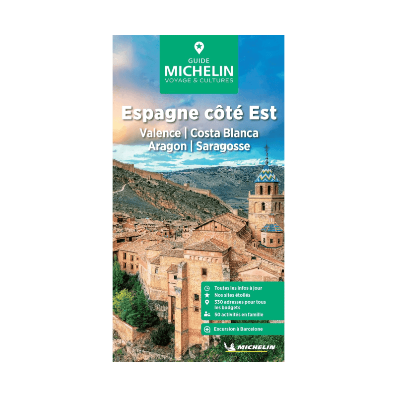 Guide Vert Espagne Cote Est- Cartes et Guides Michelin