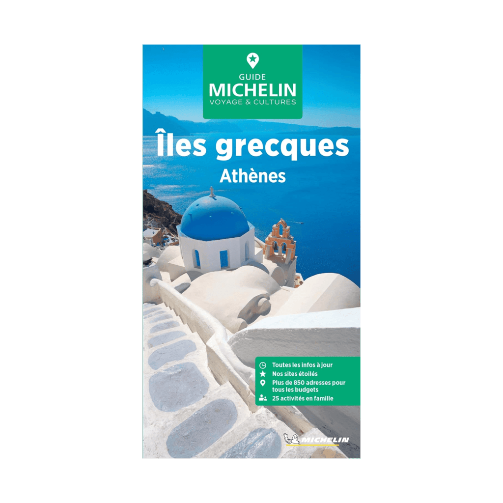 Guide vert Iles Grecques et Athènes Michelin Boutique de l'Aventure