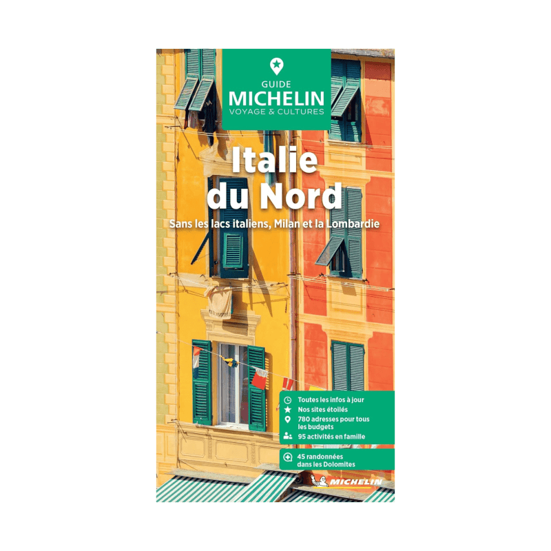 Guide Vert Italie Nord- Cartes et Guides Michelin